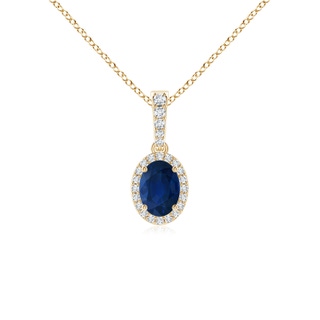 Oval AA Blue Sapphire