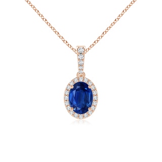 Oval AAA Blue Sapphire
