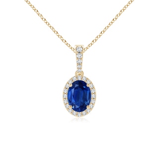 Oval AAA Blue Sapphire