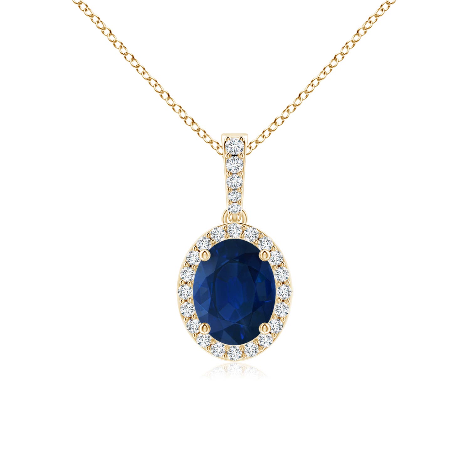 AA - Blue Sapphire / 2.24 CT / 14 KT Yellow Gold