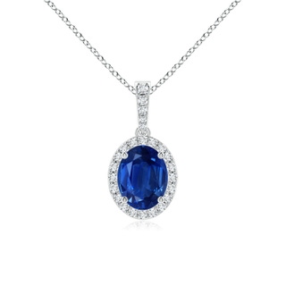 Oval AAA Blue Sapphire