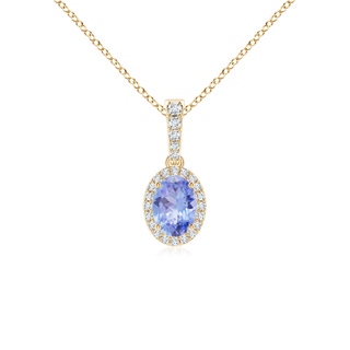 Oval A Tanzanite