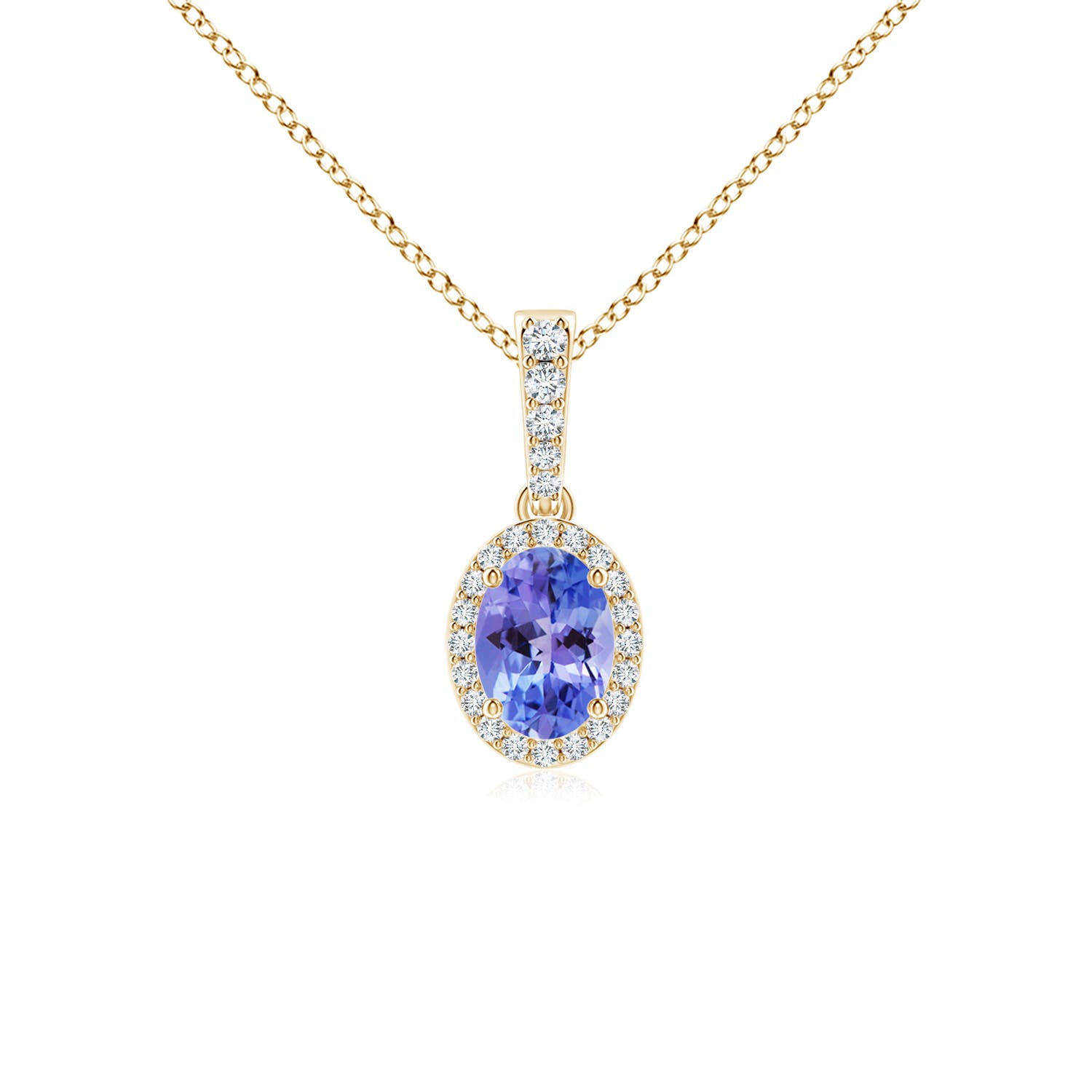 AA - Tanzanite / 0.94 CT / 14 KT Yellow Gold