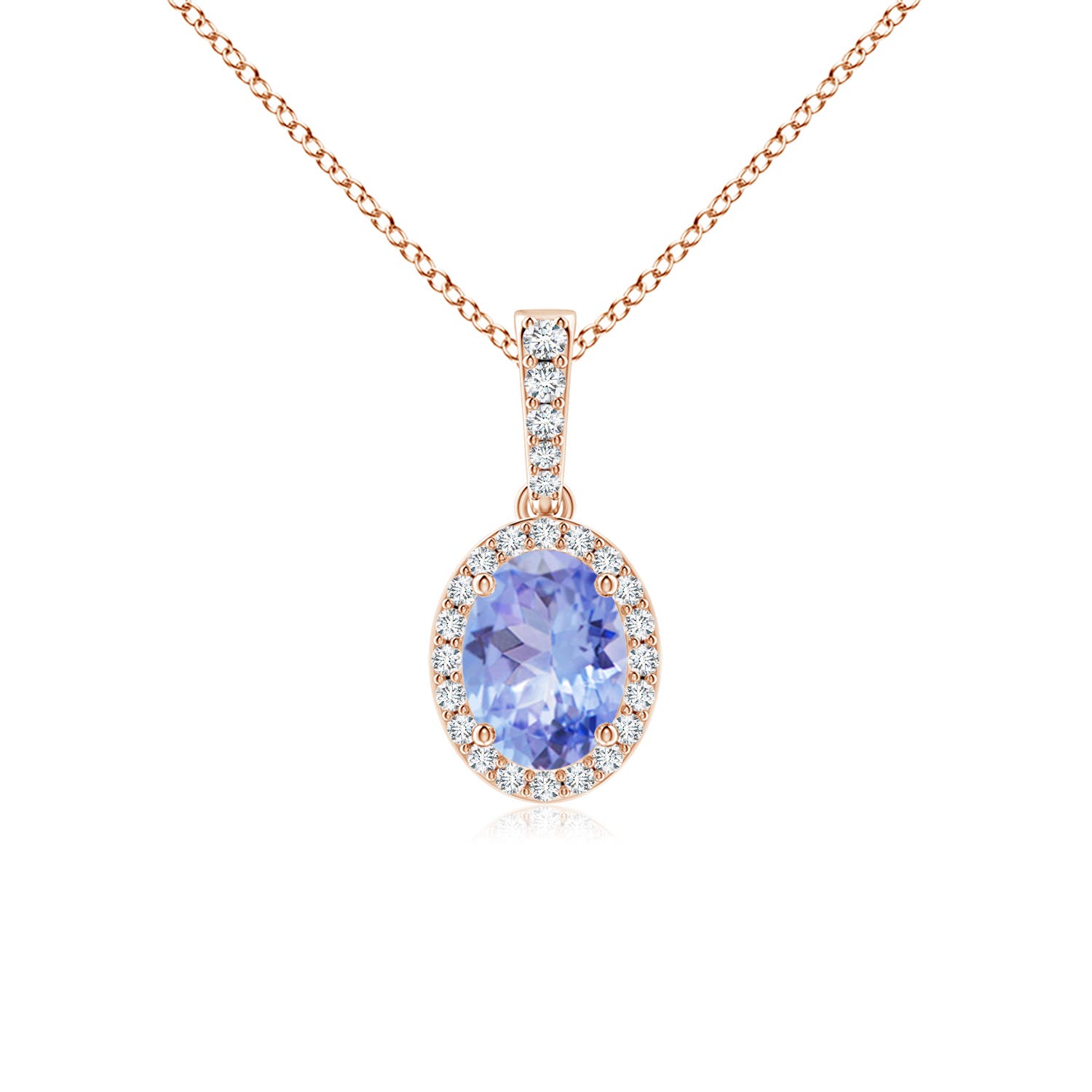 A - Tanzanite / 1.44 CT / 14 KT Rose Gold