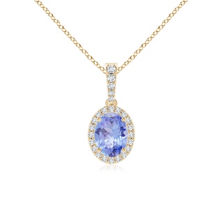 Oval A Tanzanite