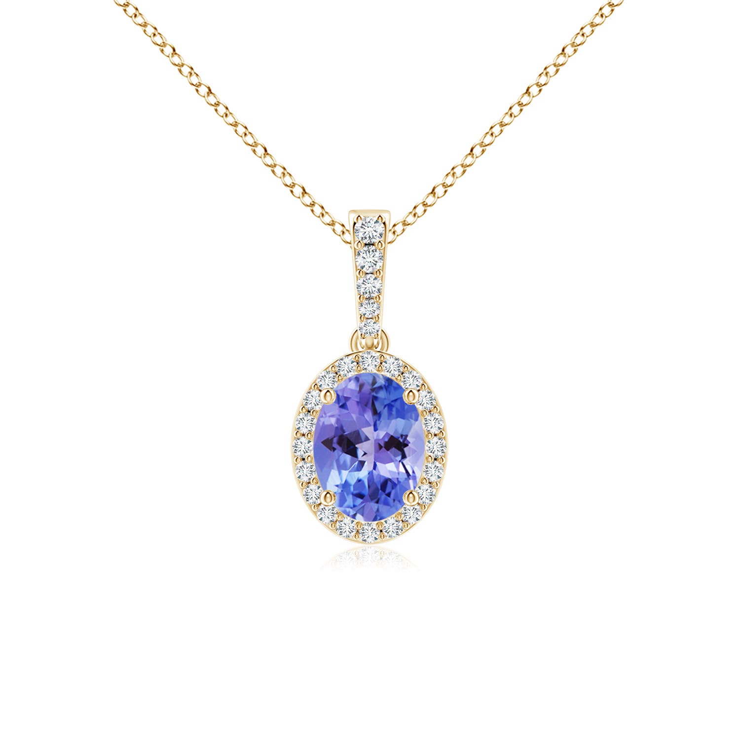 AA - Tanzanite / 1.44 CT / 14 KT Yellow Gold