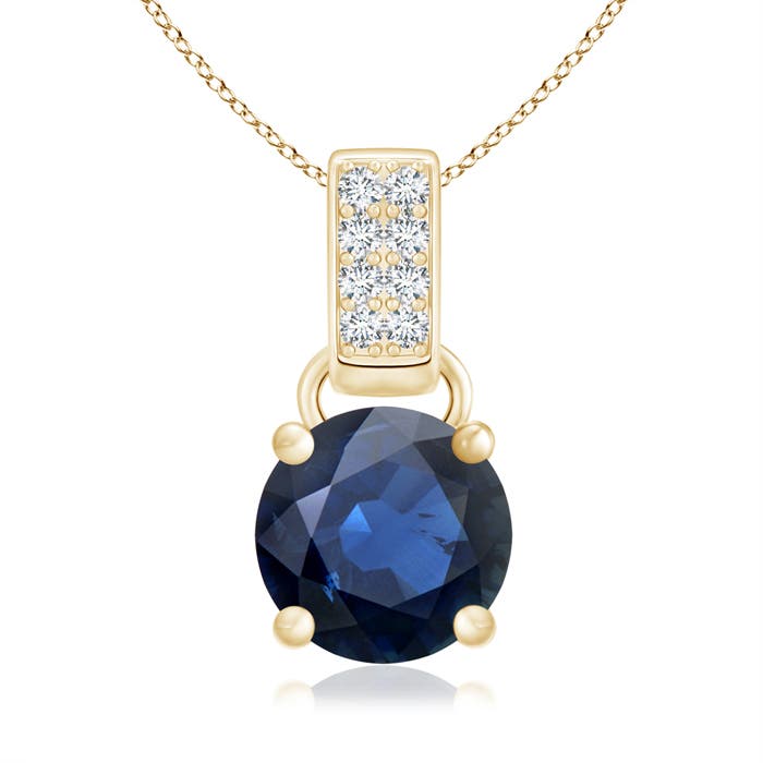 AA - Blue Sapphire / 1.68 CT / 14 KT Yellow Gold