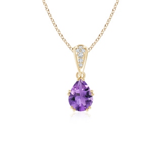 Pear AA Amethyst