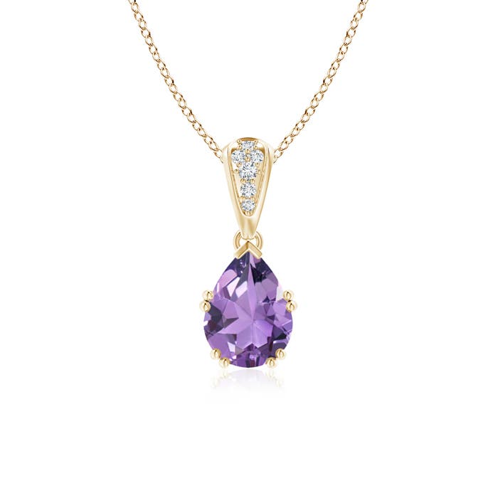 A - Amethyst / 1.15 CT / 14 KT Yellow Gold