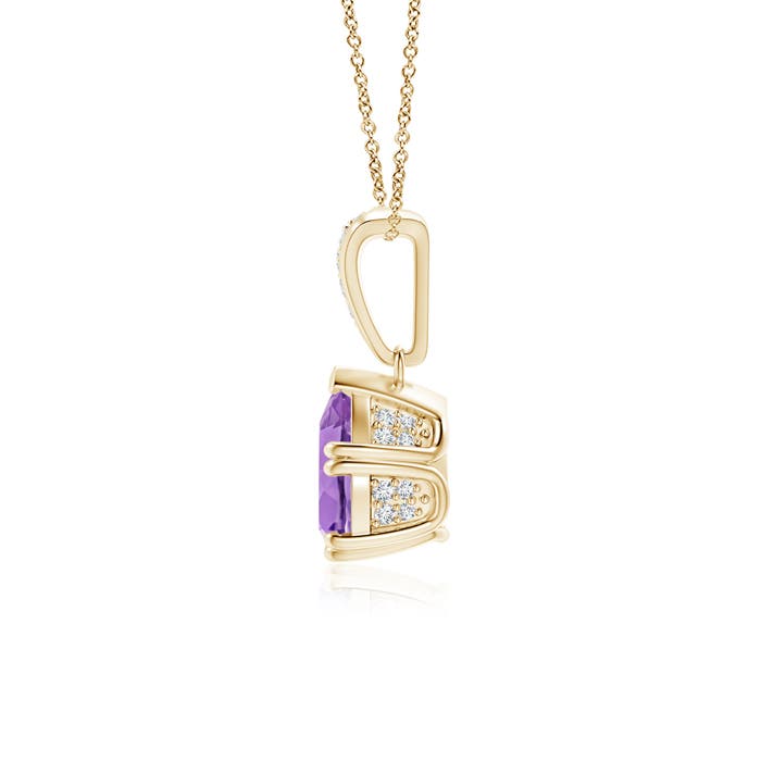 A - Amethyst / 1.15 CT / 14 KT Yellow Gold