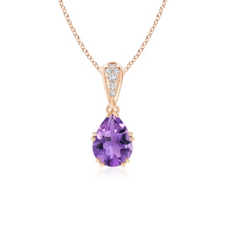 Pear AA Amethyst