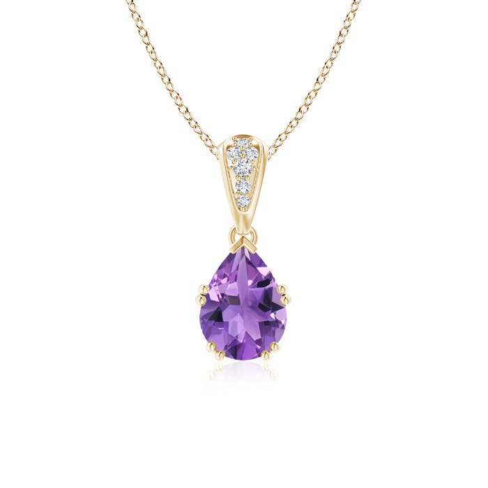 AA - Amethyst / 1.15 CT / 14 KT Yellow Gold