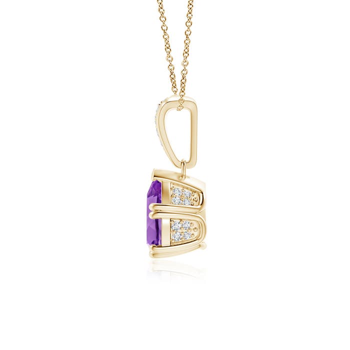 AA - Amethyst / 1.15 CT / 14 KT Yellow Gold