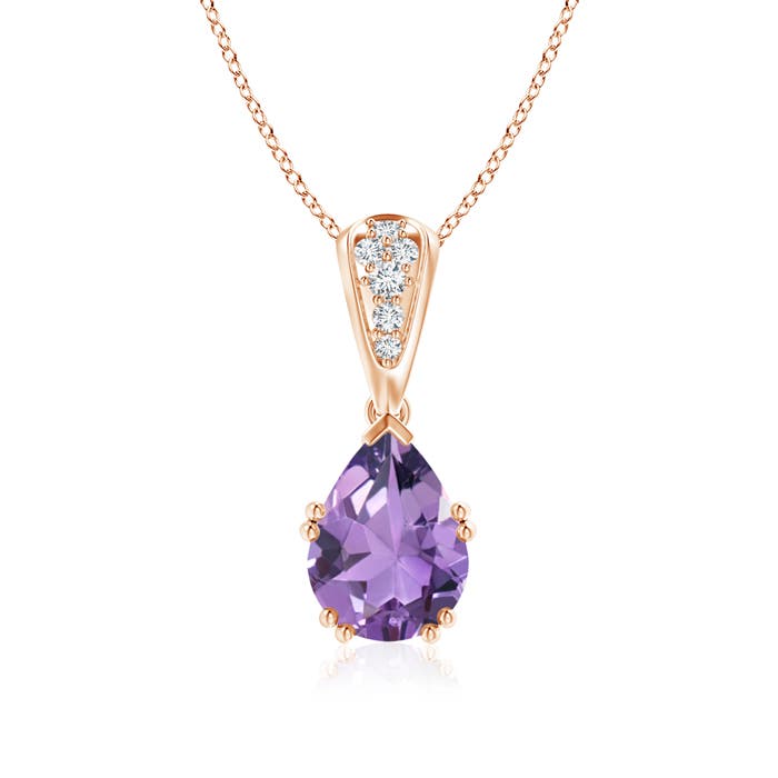 A - Amethyst / 1.76 CT / 14 KT Rose Gold