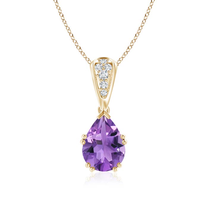 AA - Amethyst / 1.76 CT / 14 KT Yellow Gold