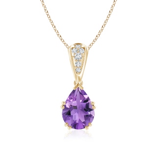 Pear AA Amethyst