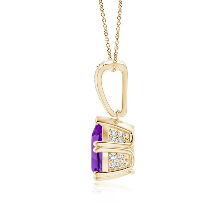 AAA - Amethyst / 1.76 CT / 14 KT Yellow Gold