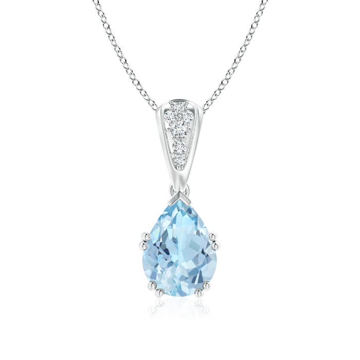 AAA - Aquamarine / 1.51 CT / 14 KT White Gold