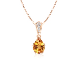 Pear AA Citrine