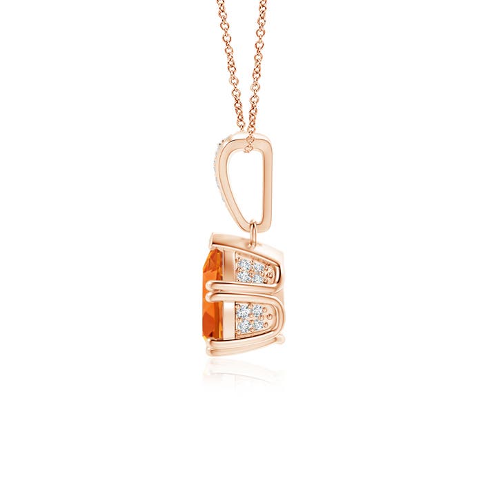 AAAA - Citrine / 1.15 CT / 14 KT Rose Gold