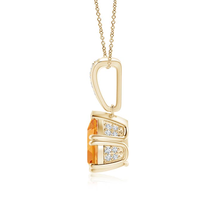 AA - Citrine / 1.76 CT / 14 KT Yellow Gold