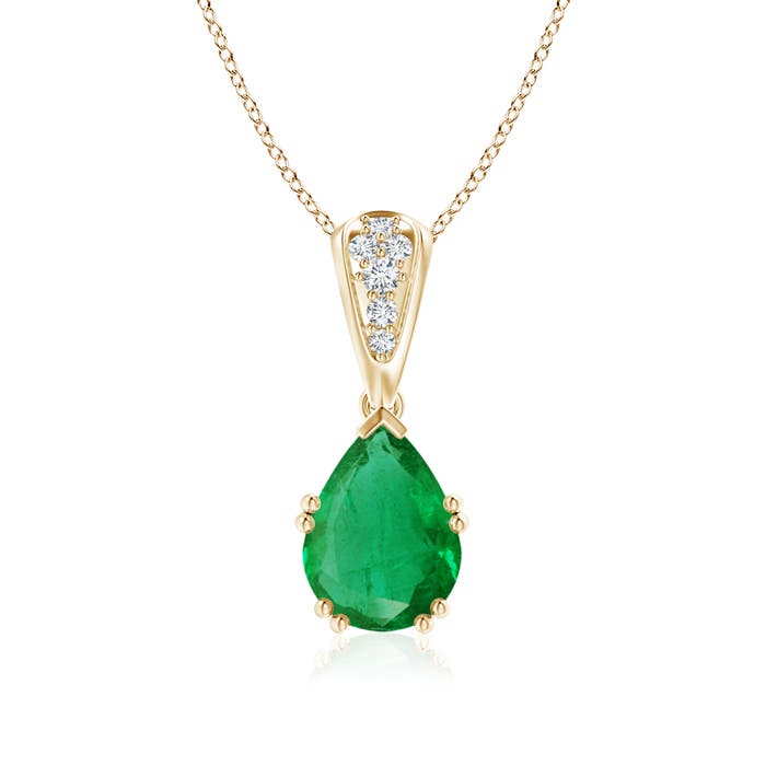 AA - Emerald / 1.76 CT / 14 KT Yellow Gold