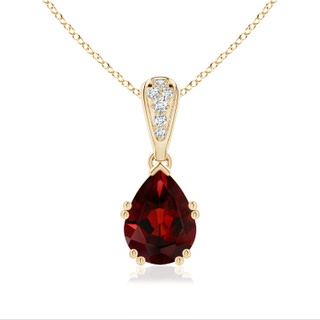 Pear AAA Garnet