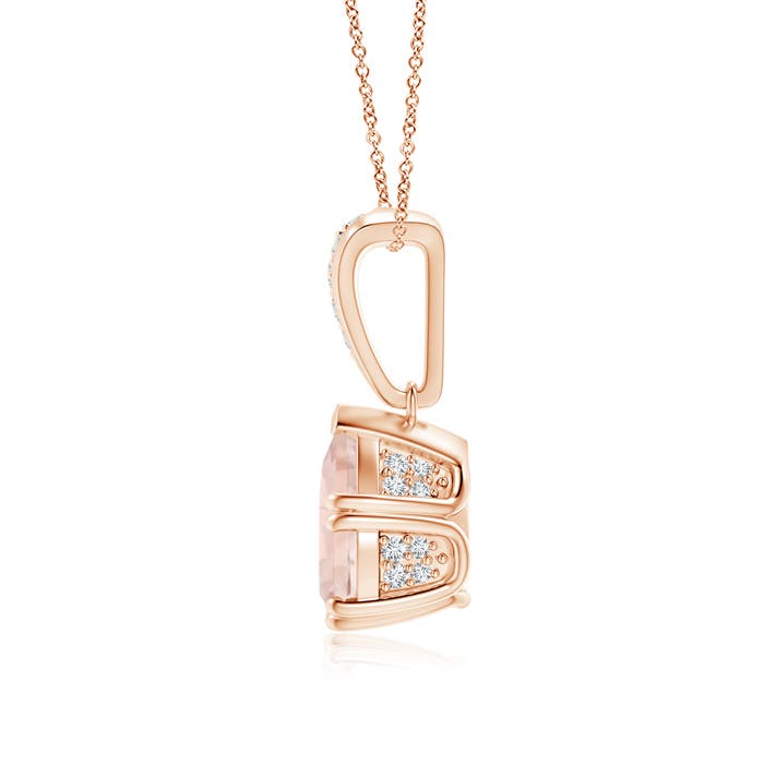 A - Morganite / 1.66 CT / 14 KT Rose Gold