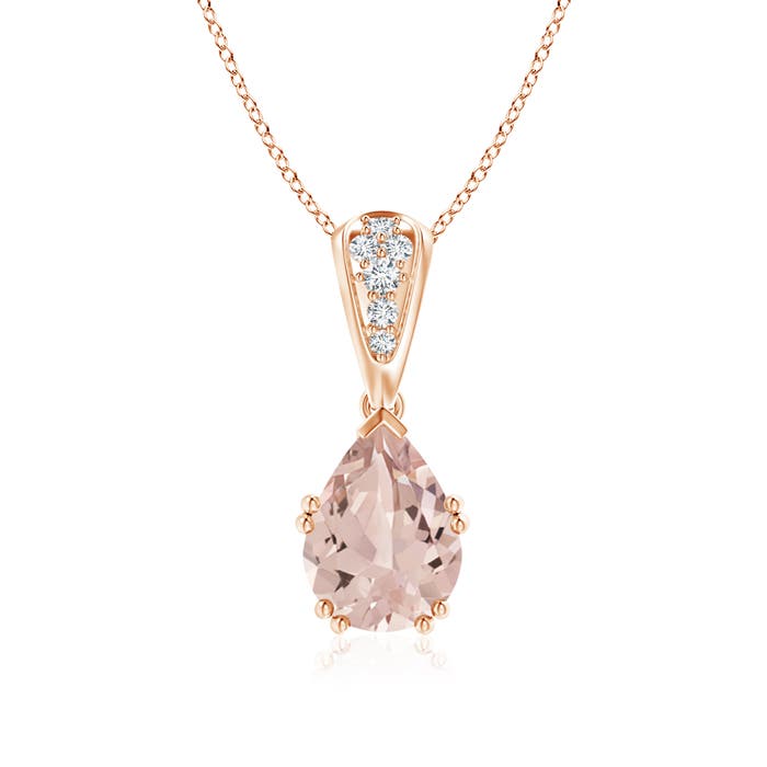 AA - Morganite / 1.66 CT / 14 KT Rose Gold