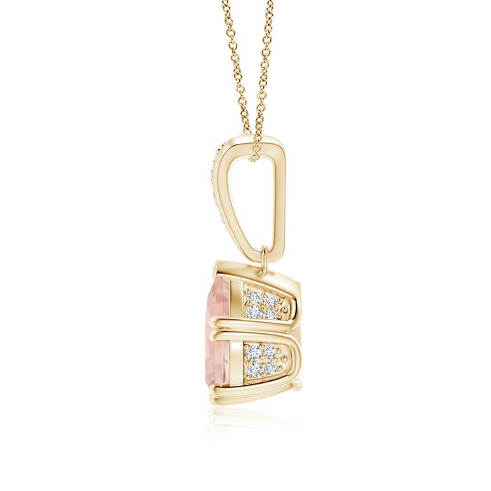 AA - Morganite / 1.66 CT / 14 KT Yellow Gold