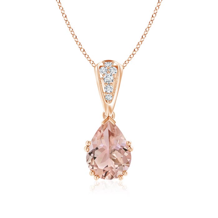 AAA - Morganite / 1.66 CT / 14 KT Rose Gold