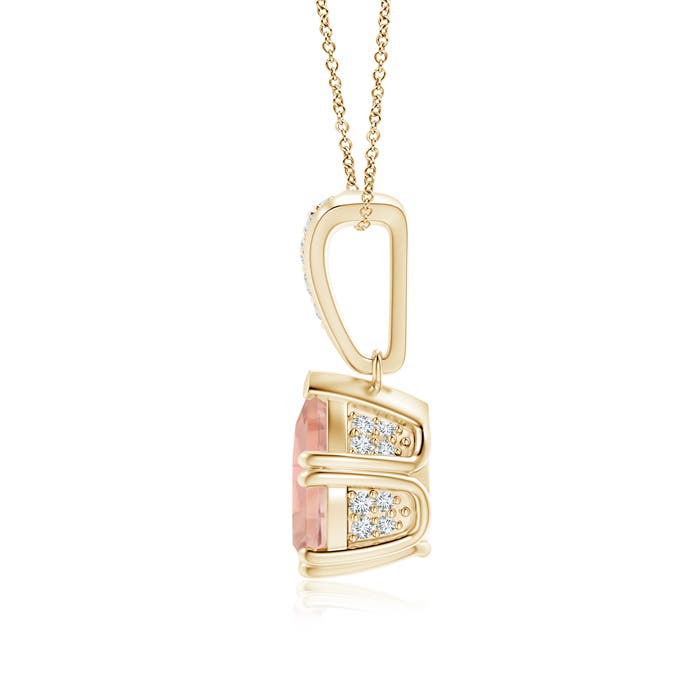 AAA - Morganite / 1.66 CT / 14 KT Yellow Gold