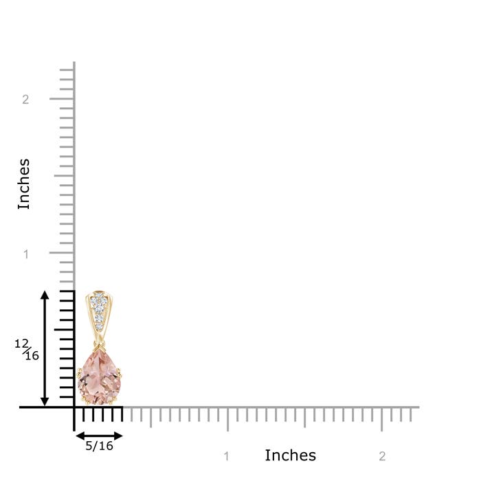 AAA - Morganite / 1.66 CT / 14 KT Yellow Gold