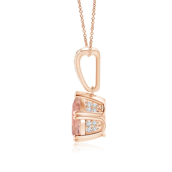 AAAA - Morganite / 1.66 CT / 14 KT Rose Gold