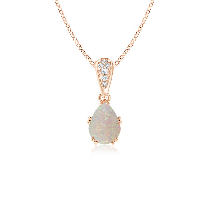 AA - Opal / 0.52 CT / 14 KT Rose Gold