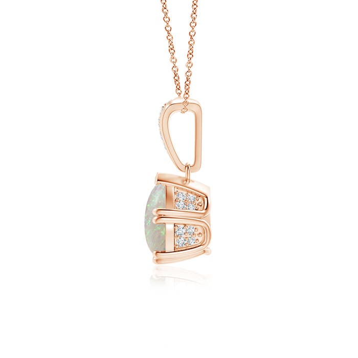 AAA - Opal / 0.85 CT / 14 KT Rose Gold