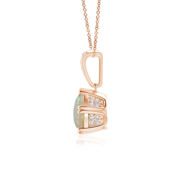 AAAA - Opal / 0.85 CT / 14 KT Rose Gold