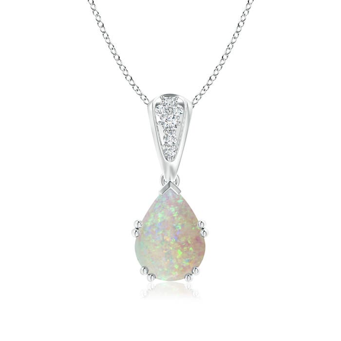 AAA - Opal / 1.16 CT / 14 KT White Gold