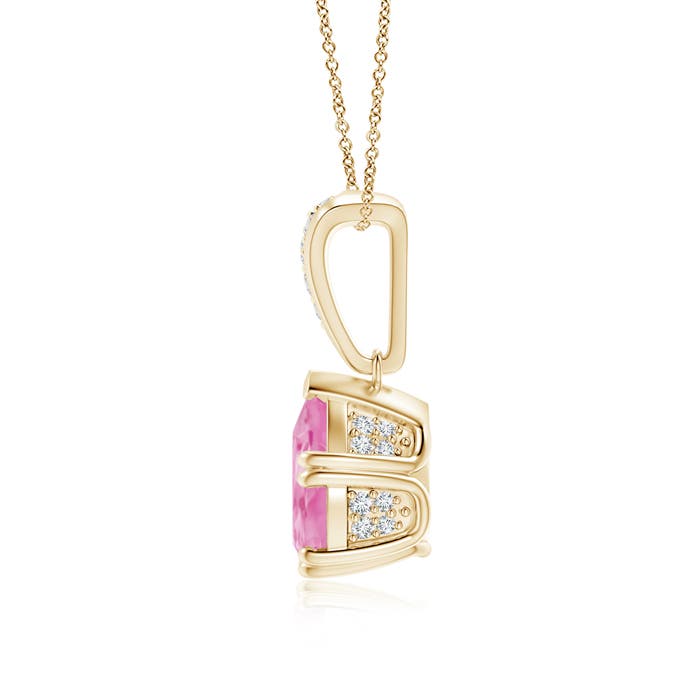 A - Pink Sapphire / 2.16 CT / 14 KT Yellow Gold