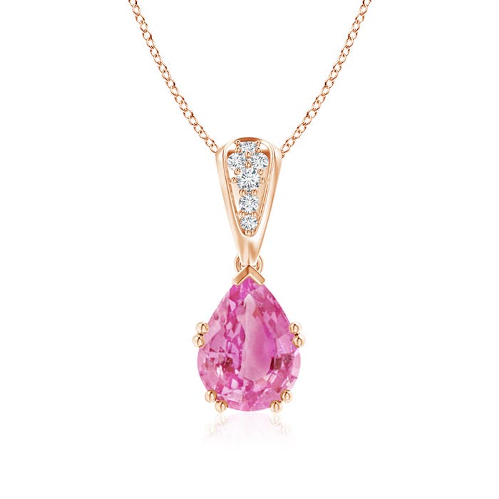 AA - Pink Sapphire / 2.16 CT / 14 KT Rose Gold