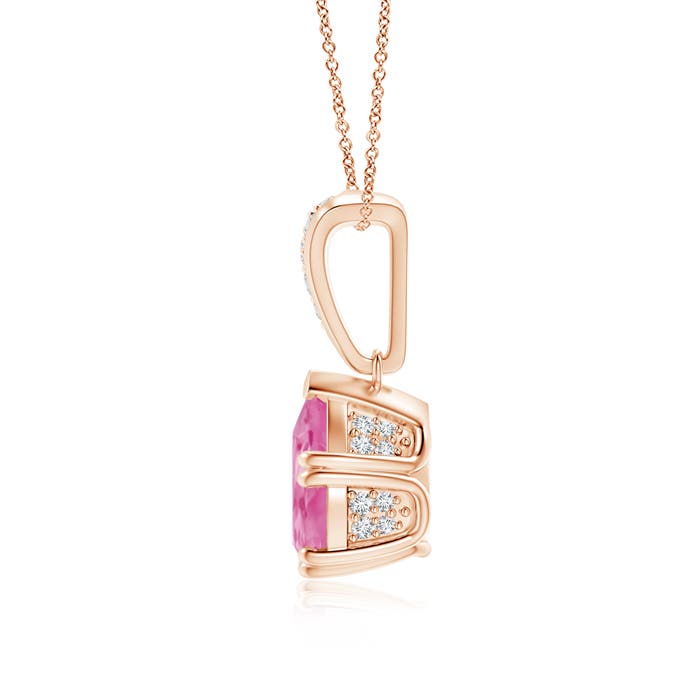 AA - Pink Sapphire / 2.16 CT / 14 KT Rose Gold