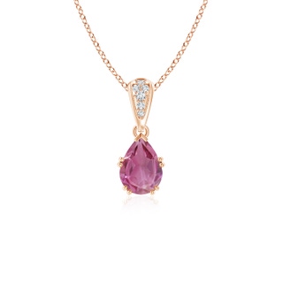 Pear AAA Pink Tourmaline