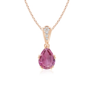 Pear AAA Pink Tourmaline