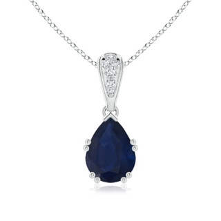 Pear A Blue Sapphire