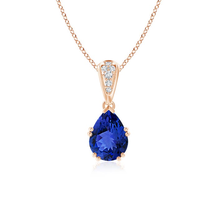 AAA - Tanzanite / 1.25 CT / 14 KT Rose Gold