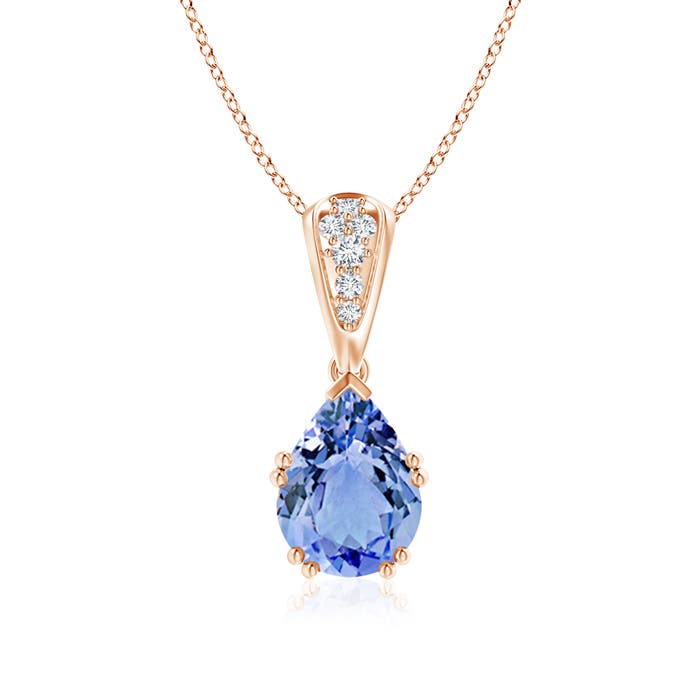 A - Tanzanite / 1.91 CT / 14 KT Rose Gold