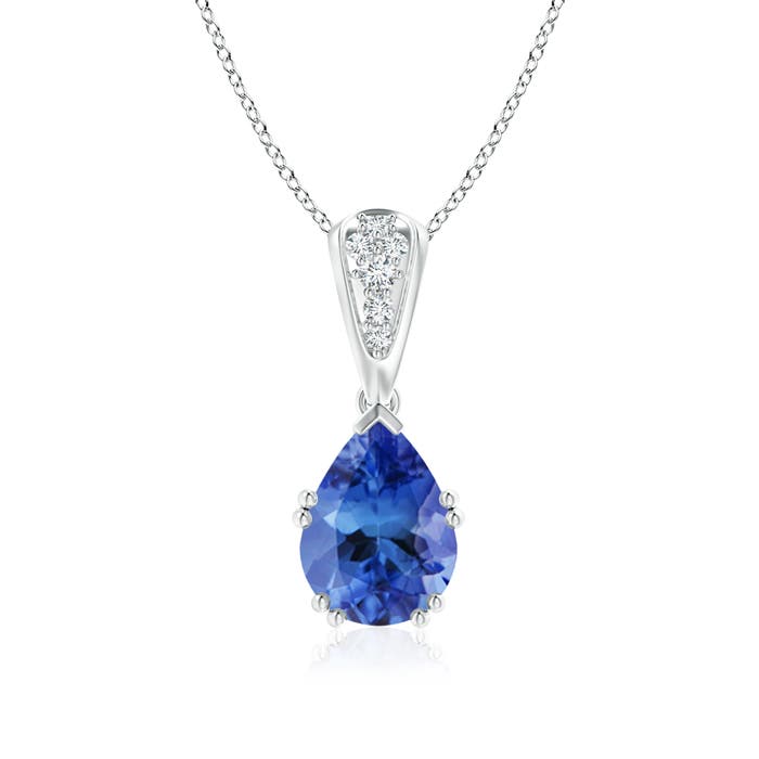 AA - Tanzanite / 1.91 CT / 14 KT White Gold