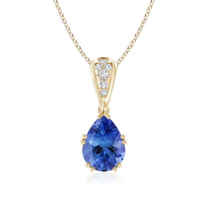 AA - Tanzanite / 1.91 CT / 14 KT Yellow Gold