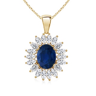 Oval AA Blue Sapphire