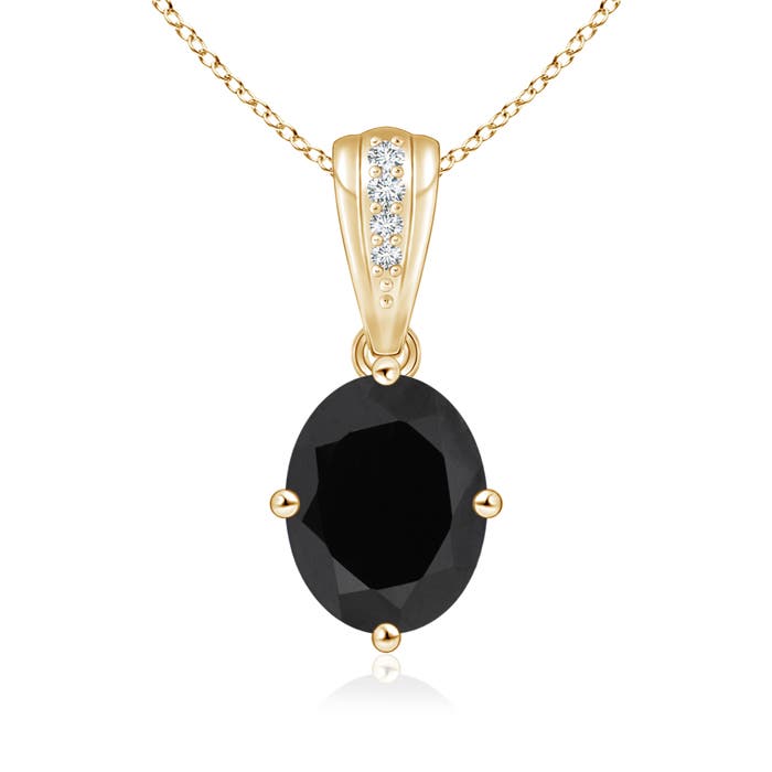 AAA - Black Onyx / 2.12 CT / 14 KT Yellow Gold